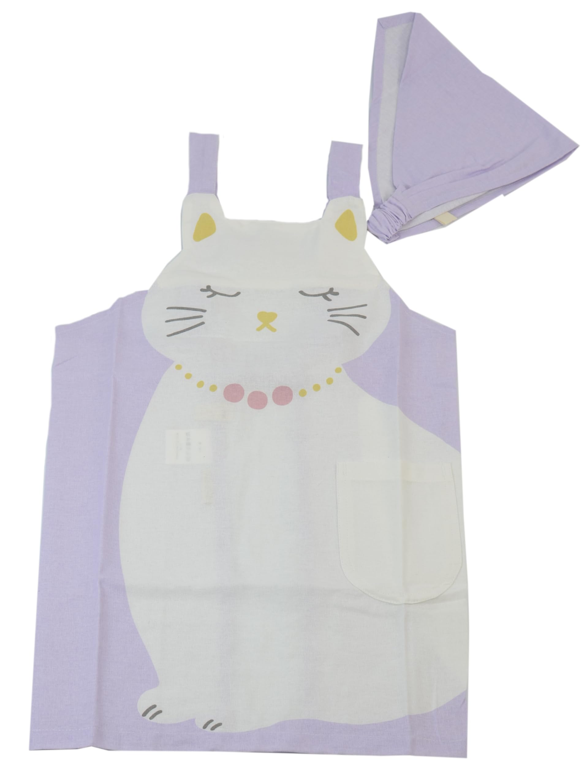 

Фартук детский Friends Hill Hello Miss Cat M Фиолетовый YW-278-28