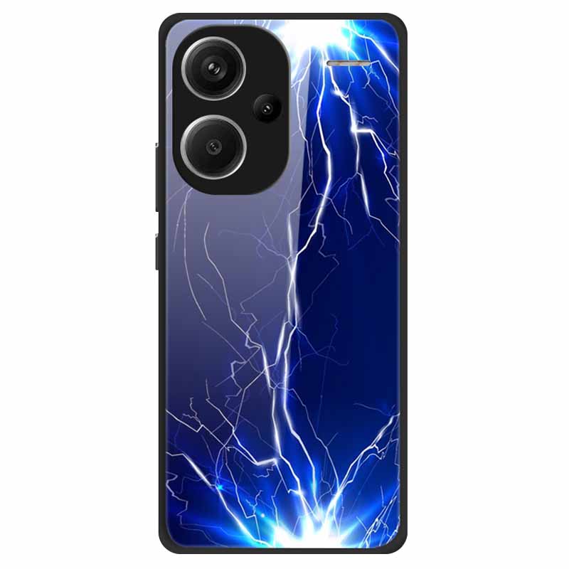 For Redmi Note 13 Pro Plus 5G Case Pro+ Tempered Glass Hard Fundas for Xiaomi Redmi Note 13 Pro Note13 5G Cover Coque Luxury