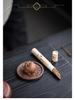 Purple Clay Golden Toad Incense Burner - Indoor Zen Tabletop Aroma Holder