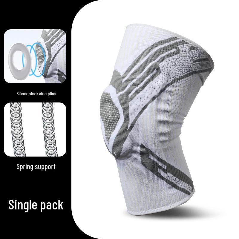 Breathable Spring & Summer Knee Support: Elastic Compression for Basketball, Volleyball, and Sports