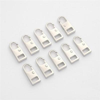Self-replacement Clip Zipper Puller 10-piece Set for Clothes and Bags