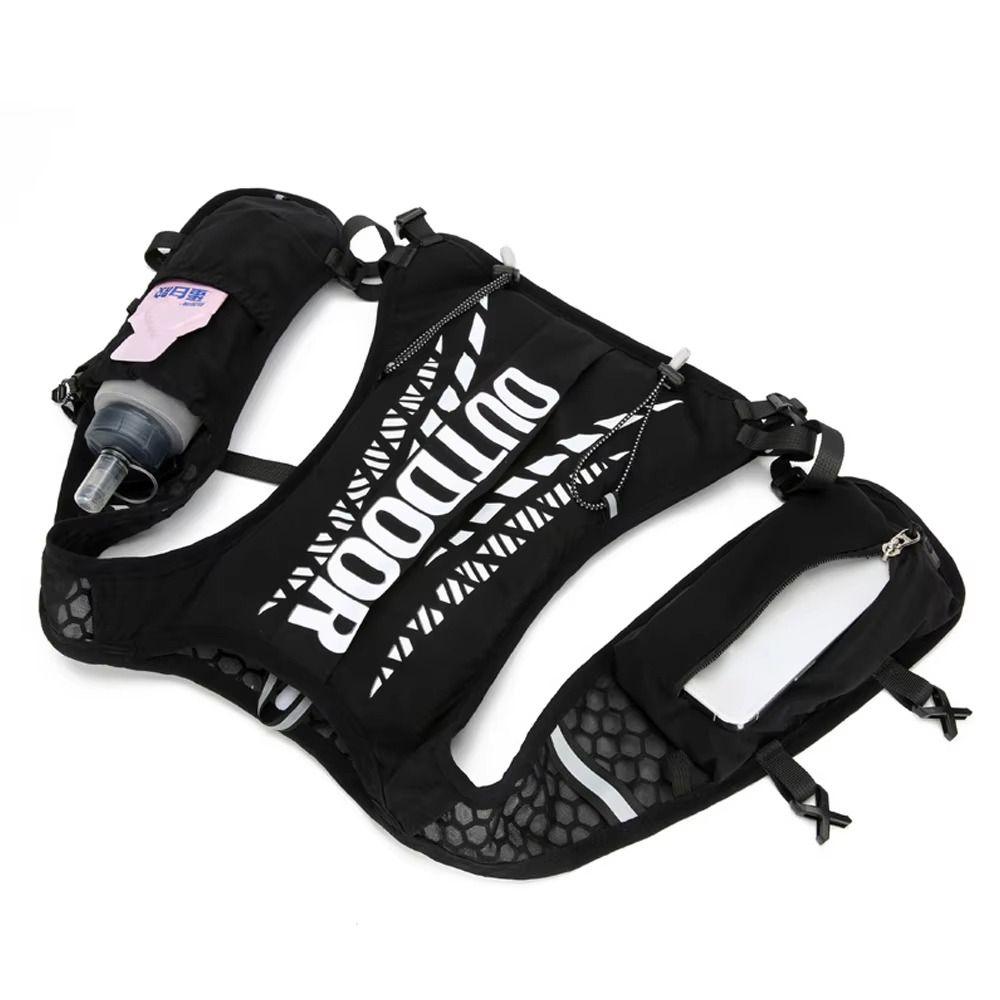 Vest Style Hydration Backpack Breathable Trail Running Backpack Reflective Running Bag  Hiking