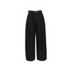 VEROMODA 2025 Cotton Belted Pleated Wide Leg Pants
