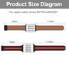 Magnetic buckle Strap For Apple Watch Ultra 2 band 49mm 44mm 40mm 45mm 41mm 38mm Silicone Bracelet iWatch series 7 3 6 5 se 8 9