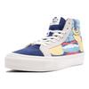 Vans Disney X  Sk8 Retro Skate Shoes High Top Unisex Sneakers Blue Yellow VN0A38FYRNO1