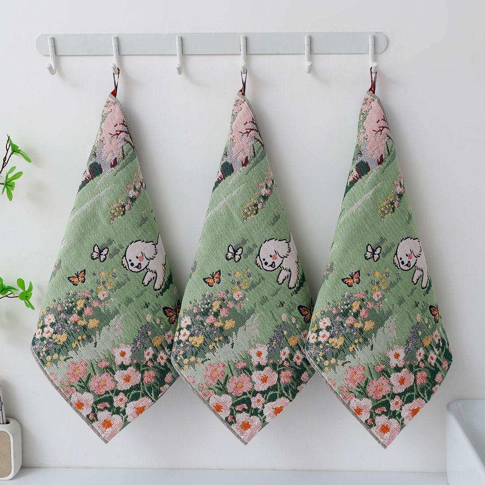 34x40cm Pure Cotton Face Towels 4 Layer Cotton Gauze Dish Cloth Large Hand Towel Home Restaurant