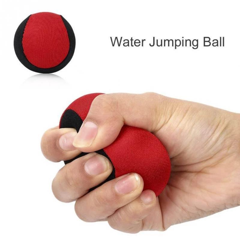 Skip Ball Water Hopper Bouncing Ball Soft TPR Sensory Fidget Ball Outdoor Activity Toy for Kid Adults Jumping Beach Ball