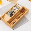 6 Compartments Utensil Storage Box Space Saving Cutlery Storage Rack  Kitchen Utensil