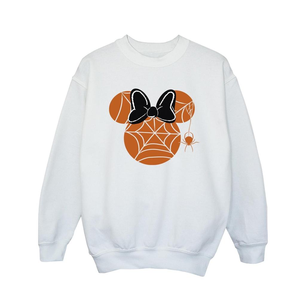 Minnie Mouse Girls Cobweb Sweatshirt
