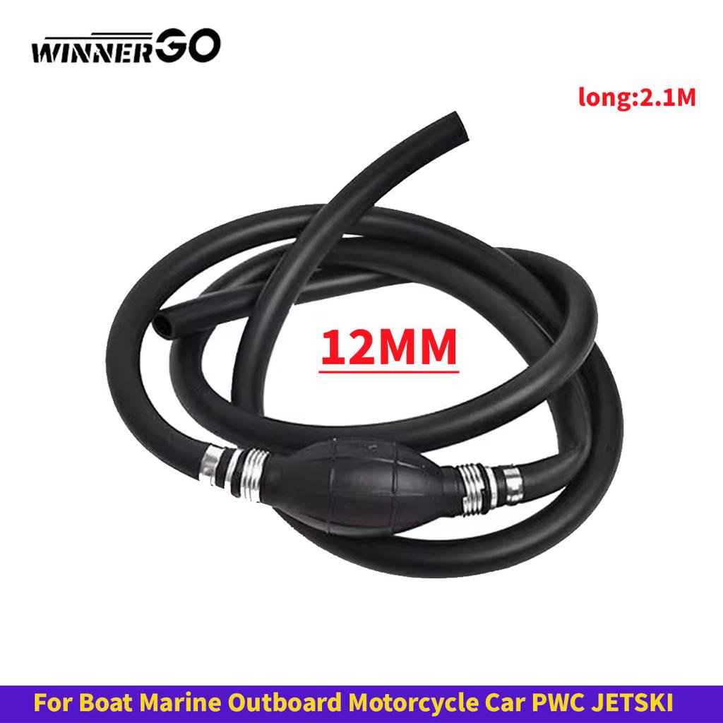 FOR Seadoo JETSKI PWC Hand Fuel Pump Line Rubber Aluminum Hand Primer Bulb diesel oil transfer petrol for Boat Marine Outboard