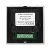 Wall Mounted Colorful RGBW LED Touch Panel Controller Dimmer   for LED Strip Light Black