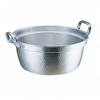 Akao Aluminum DON Hammered Round Pot, 30cm, Aluminum Alloy, with Aluminum Die-Cast Handle, Made In Japan, AEV02030