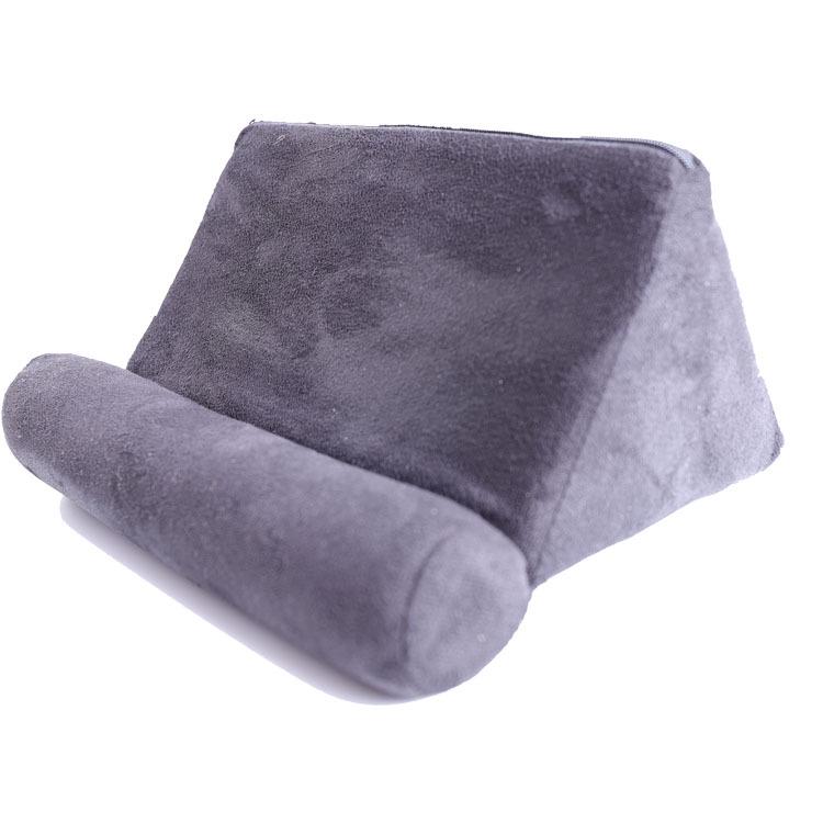 Ergonomic Tablet & Phone Holder Pillow: Versatile, High-End Design for Reading & Car Use