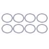 8Pcs Blender Sealing Ring Food Grade Silicone Safe Durable Good Sealing for OSTER PRO Sealing Ring for OSTER Blender PRO