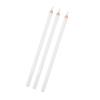 3Pcs White Charcoal Pencil Professional Sketching Highlight Pen Art Painting Supplies