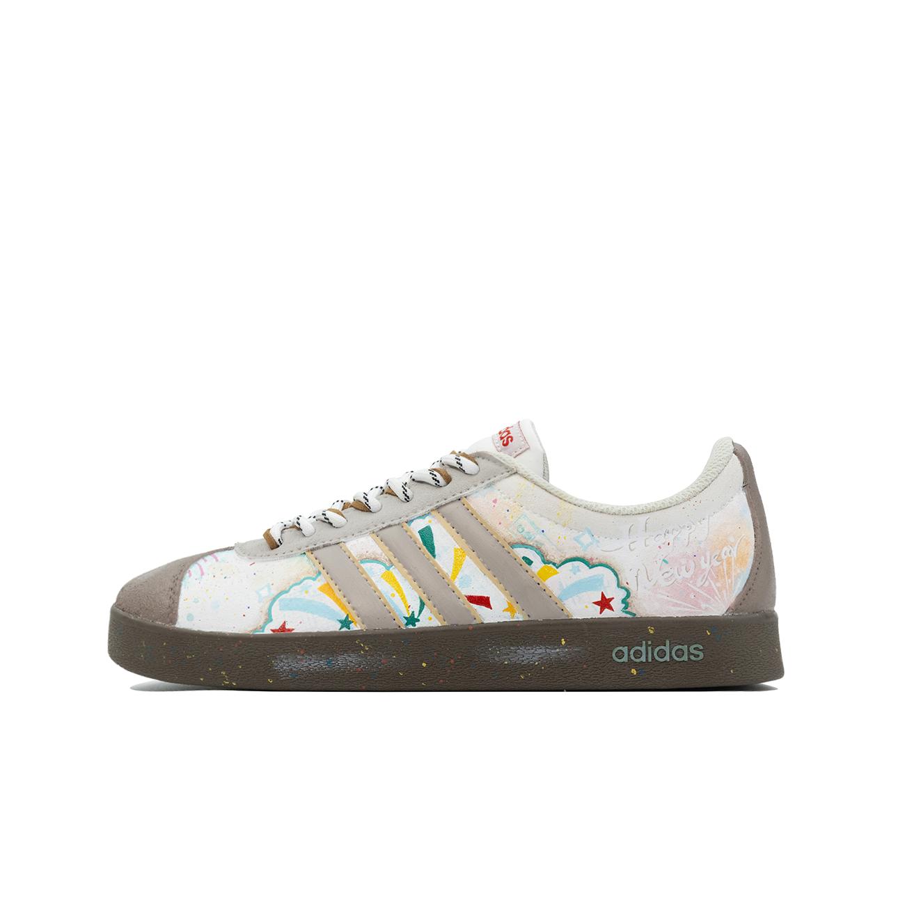 

Adidas Neo VL Court 2.0 Da Vinci Custom, Serpent Auspicious, Midnight Firework Slip Resistant Abrasion Resistant HQ1802(TeamM-) 35⅔