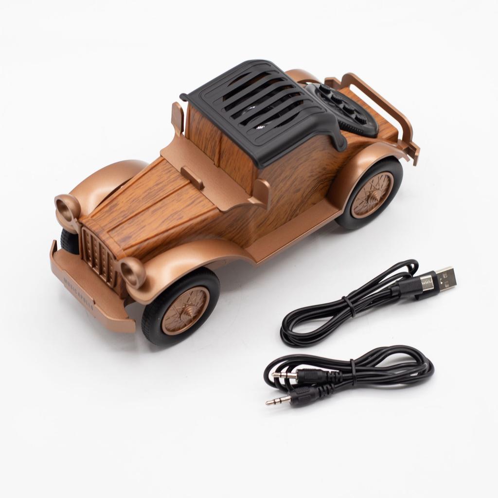 Classic Vintage Car Speaker and Phone Holder – Bluetooth – 5 Watt