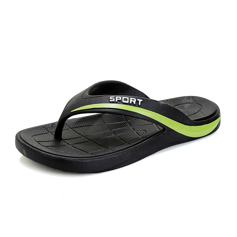 Casual fashion wear-resistant flip-flops men's summer soft bottom non-slip beach pinch foot cool slippers
