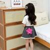 Adorable Cartoon Star Crossbody Bag For Kids Stylish Chain Strap Waterproof Pvc