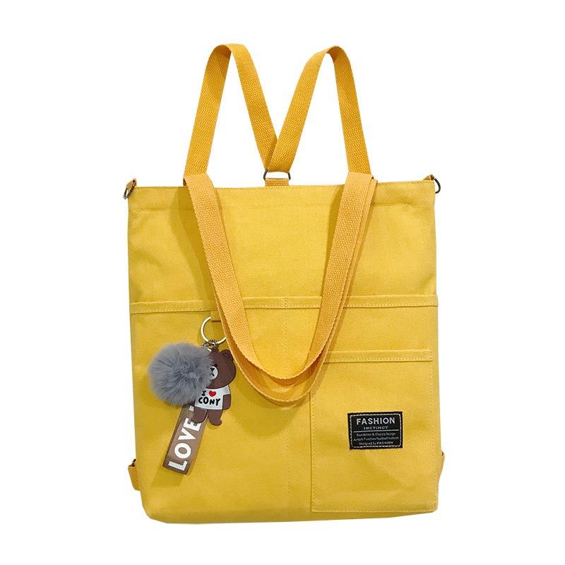 New Women's Bag Large Capacity Canvas Bag Shoulder Bag Crossbody Handbag