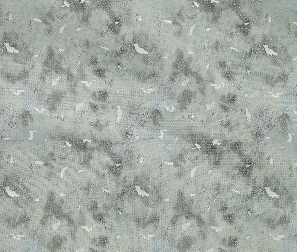 oneOone Cotton Flex Dusty Gray Fabric Tie Dye Quilting Supplies Print Sewing Fabric By The Yard 40 Inch