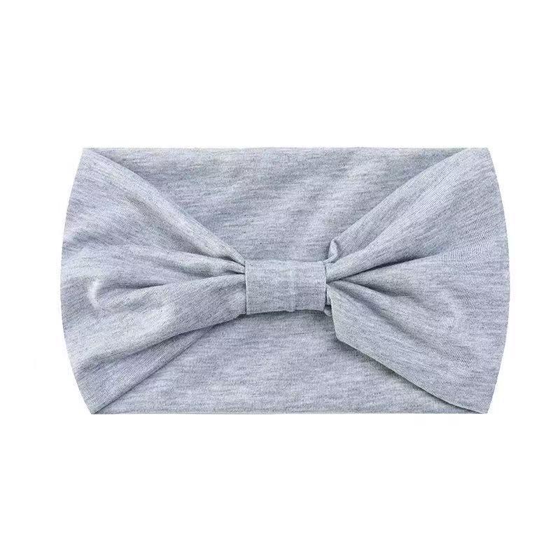 Solid Color Elastic Sport & Yoga Headband - Sweat-Absorbing Wide Edge Hair Tie & Fashion Accessory