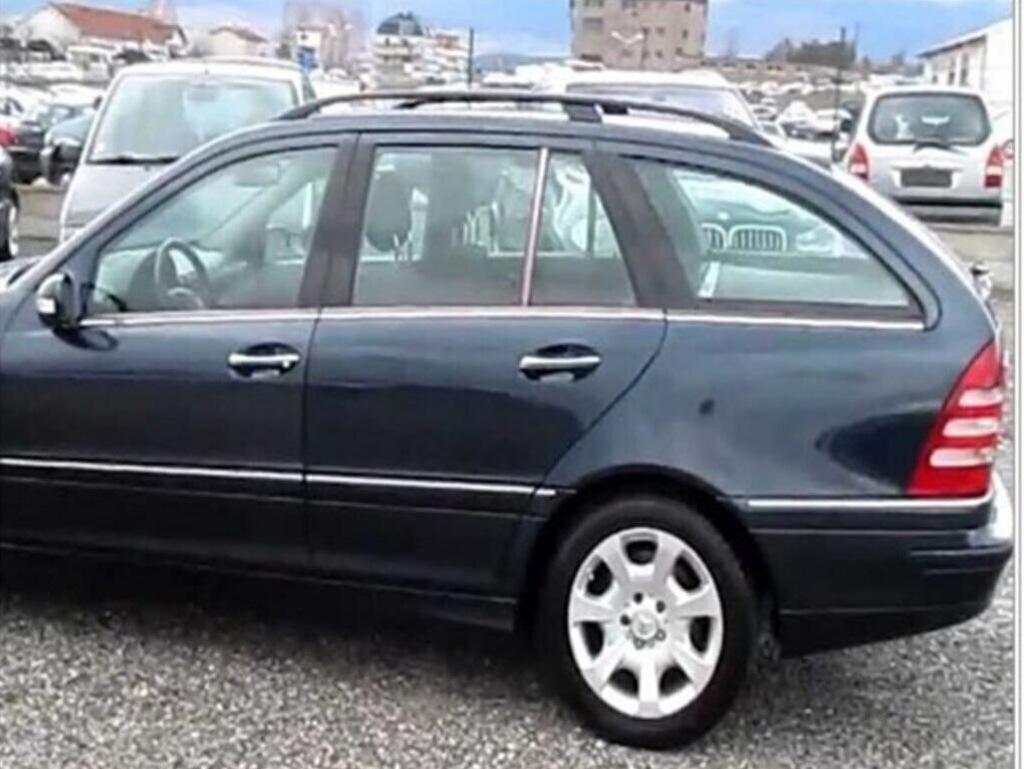 Skleněné lemování (nerezová ocel) 6 ks, SW, Carmos - Turecká ocel pro Mercedes C-class W203 2000-2007