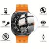3Pcs Tempered Glass Film for Samsung Galaxy Watch 6 7 8 40/43/44/44mm Classic Ultra Protector Film