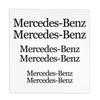 6 Stück Bremssattel Aufkleber Hitzebeständiges Decal Auto Dekoration Für Mercedes Benz W204 W124 W201 W202 W212 W220 W205 GLA CLA GLC