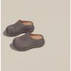 Thick-soled Bag Head and Half Slippers 22 Spring New Retro Lazy Non-slip Boken Shoes Tide