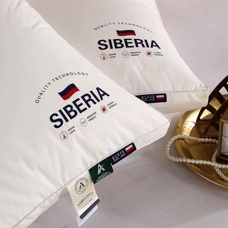 1pc Grade A 100% Cotton Sleep Support Pillow Core Body Neck Protection Hotel Quality Cervical Pillows Slow Rebound Anti-Mite