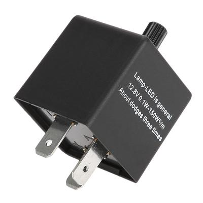 CF14KT 3-pinový 12V nastaviteľný blikač pre LED smerové svetlá do auta