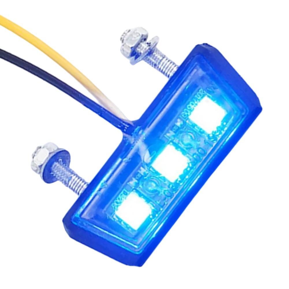 Waterproof Motorcycle License Plate Light with Energy Saving LED Technology