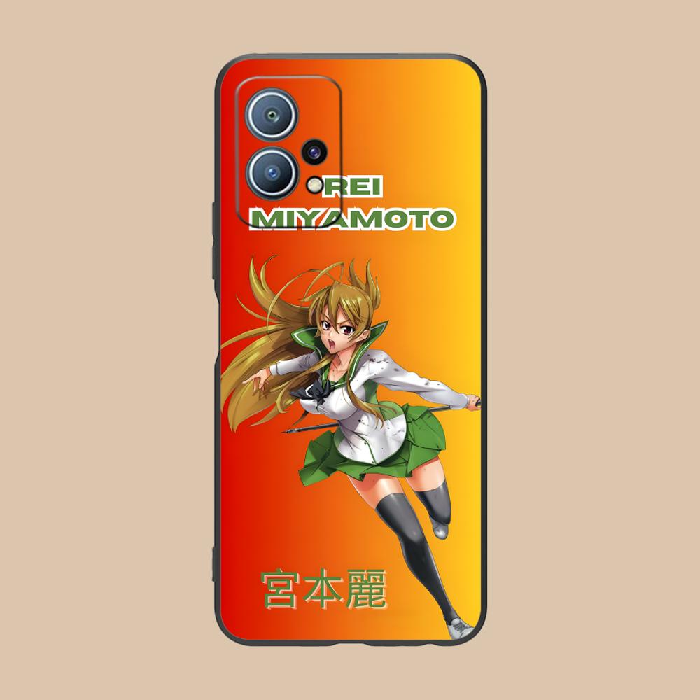 Highschool Rei Miyamoto Phone Case for Huawei P60 P50 P40 P30 P20 P10 P9 P8 Pro Lite Plus Colorful Printing Cover Luxury Pretty