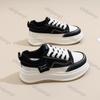 Fashion Women's Fashion Sneakers 2025 Spring Lace Up Platform Soft Sole Sports Shoes for Women Thick Sole Comfortable Non Slip Trainers