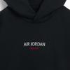 Jordan Letter Logo Hooded Long Sleeve Sweatshirt Men sweatshirt Black HF9289-010
