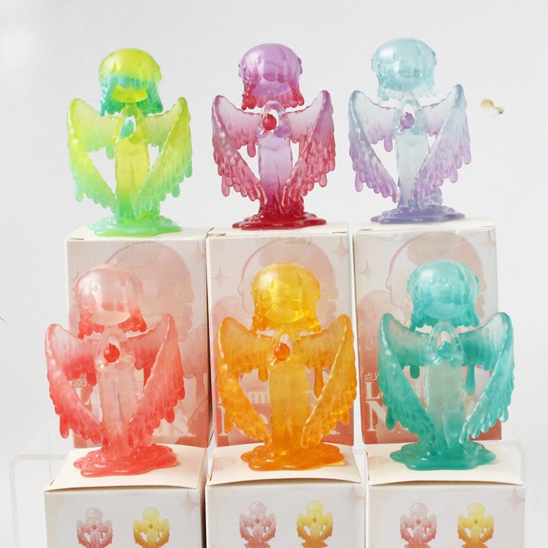 Nordic Retro Resin Angel Model - Palm Baby Anime Angel