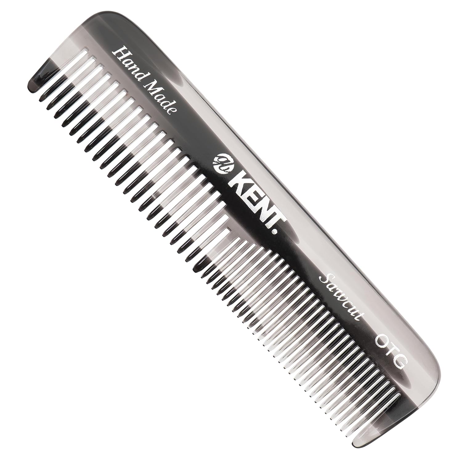 GB KENT Royal Warrant High-Quality Handmade Hair Comb 112mm Pocket Brush Portable Compact Natural Origin Static Electricity Suppression Smooth Fine