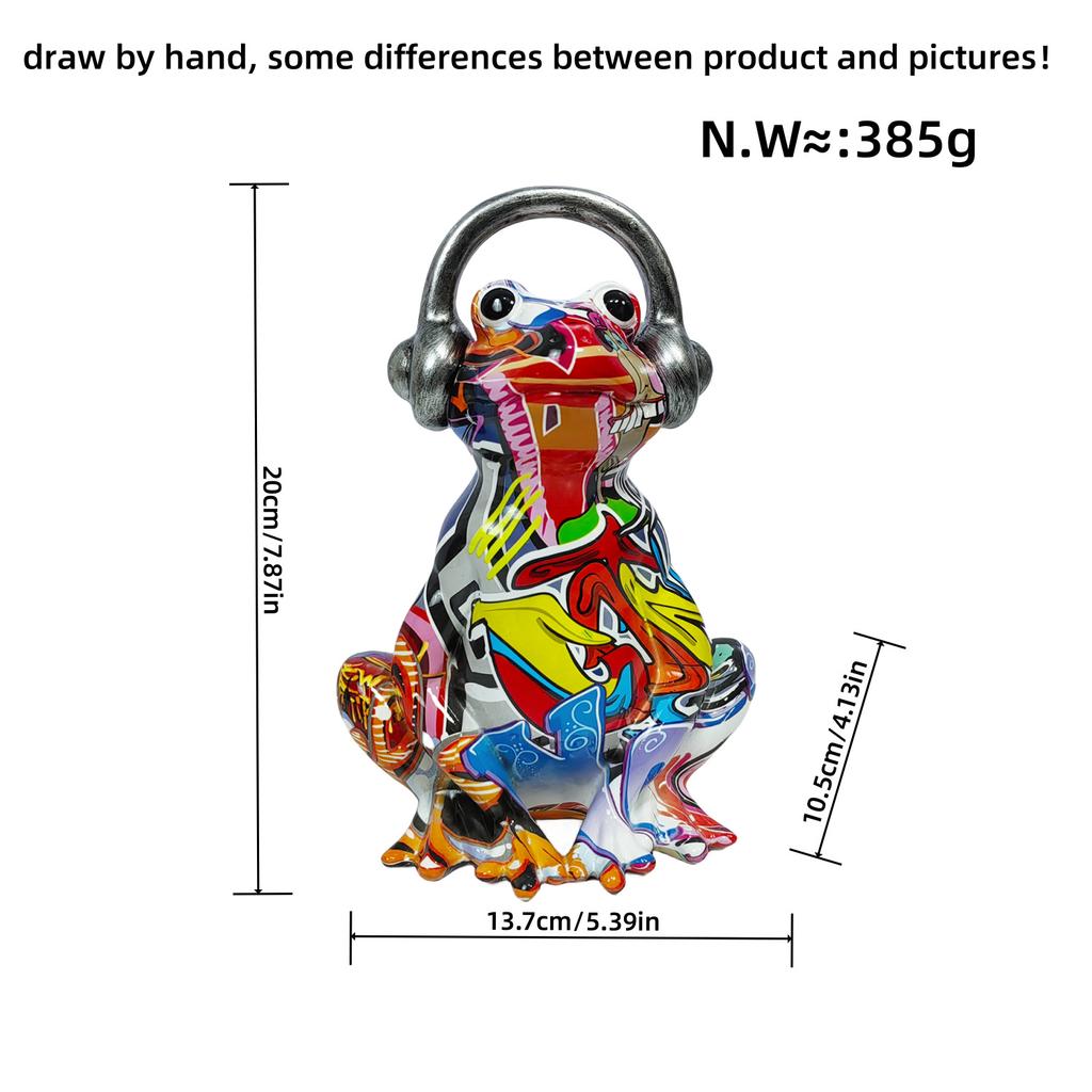 New Style with Wheat Frog Ornaments Home Living Room Decoration Sample Room High-end Decoration Resin Crafts