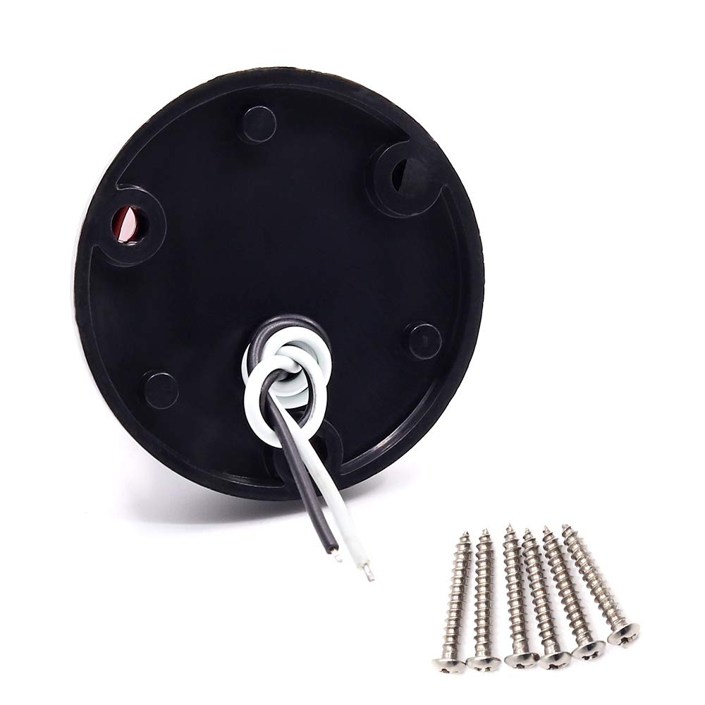 Aoling Navigation Light Navigation Light LED 12V 2NM Red Green Marine Sailing Light Boat Light Bow Light Small and Light Waterproof Corrosion