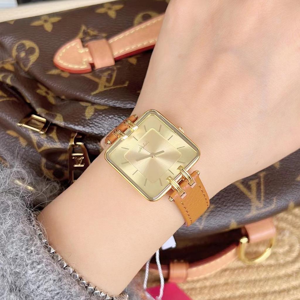 Fashion Square Belt Watch Simple Light Luxury Elegant Daughter Style Women'S Watch With