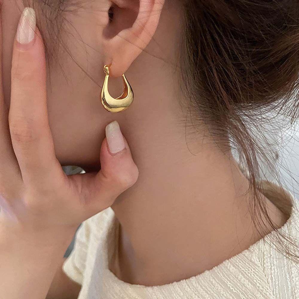 

Women Women s jewelry Hollow Earrings Simple Hoop earrings Drop Earrings Metal circle earrings