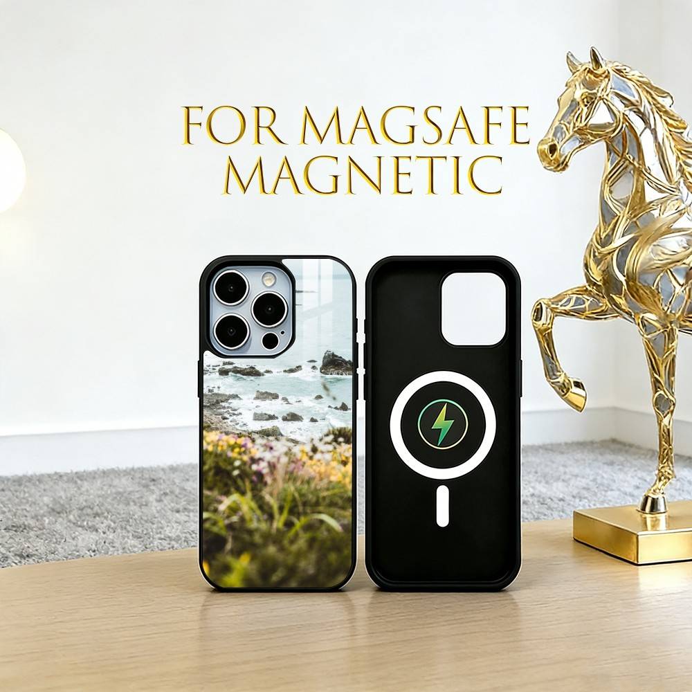 healing Phone Case For iPhone17,16,15,14,13,12,11 Plus,Pro Magnetic For Magsafe Wireless Charging