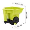 Ergonomic Handheld Lawn Spreaders Portable Precision Shaker Gardening Tool for Garden Grass Yard & Seed Fertilizer Spreading