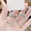 New Large Hoop Earrings, Multiple Hoop Earrings, High-end Design, Versatile Earrings and Jewelry
