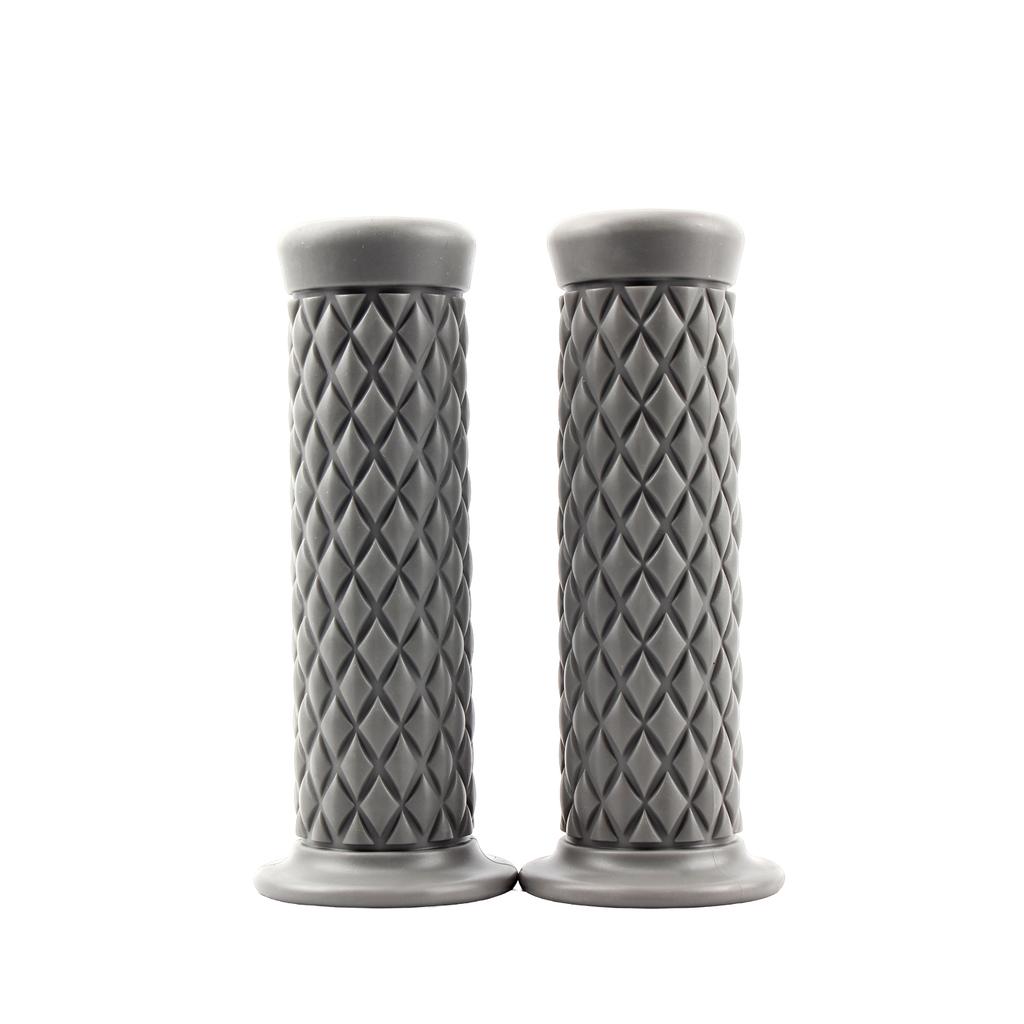 Universal Retro Motorbike Rubber Handle Grips Scooter Accessories For Harley Cafe Racer Yamaha Motorcycle Pit Bike Grip