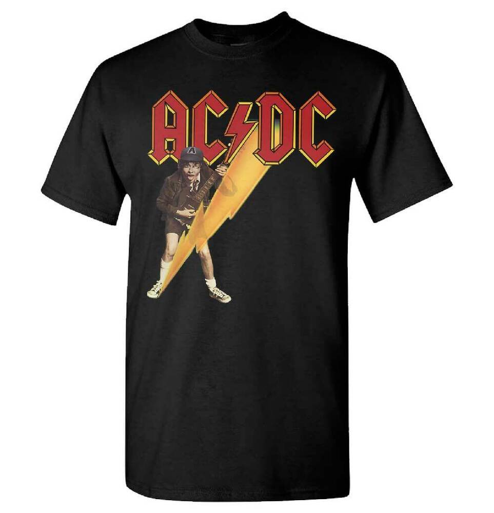 AC/DC Høy Spenning Klassisk Logo T-skjorte