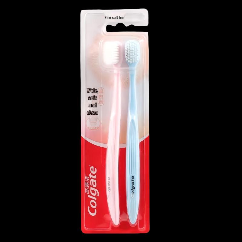Colgate Ultra-Dense Wide Soft Toothbrush Twin Pack