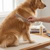 Dense Tooth Curved Dog Comb Curved Shape Dematting Pet Comb Pet Straightening Comb  Daily Hair Tidy