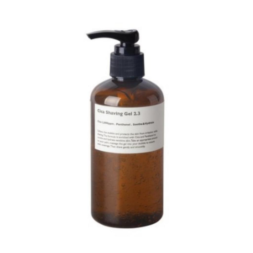 Lazy Society Cica Shaving Gel 2.3 + Pump — 250 ml — 1 Set